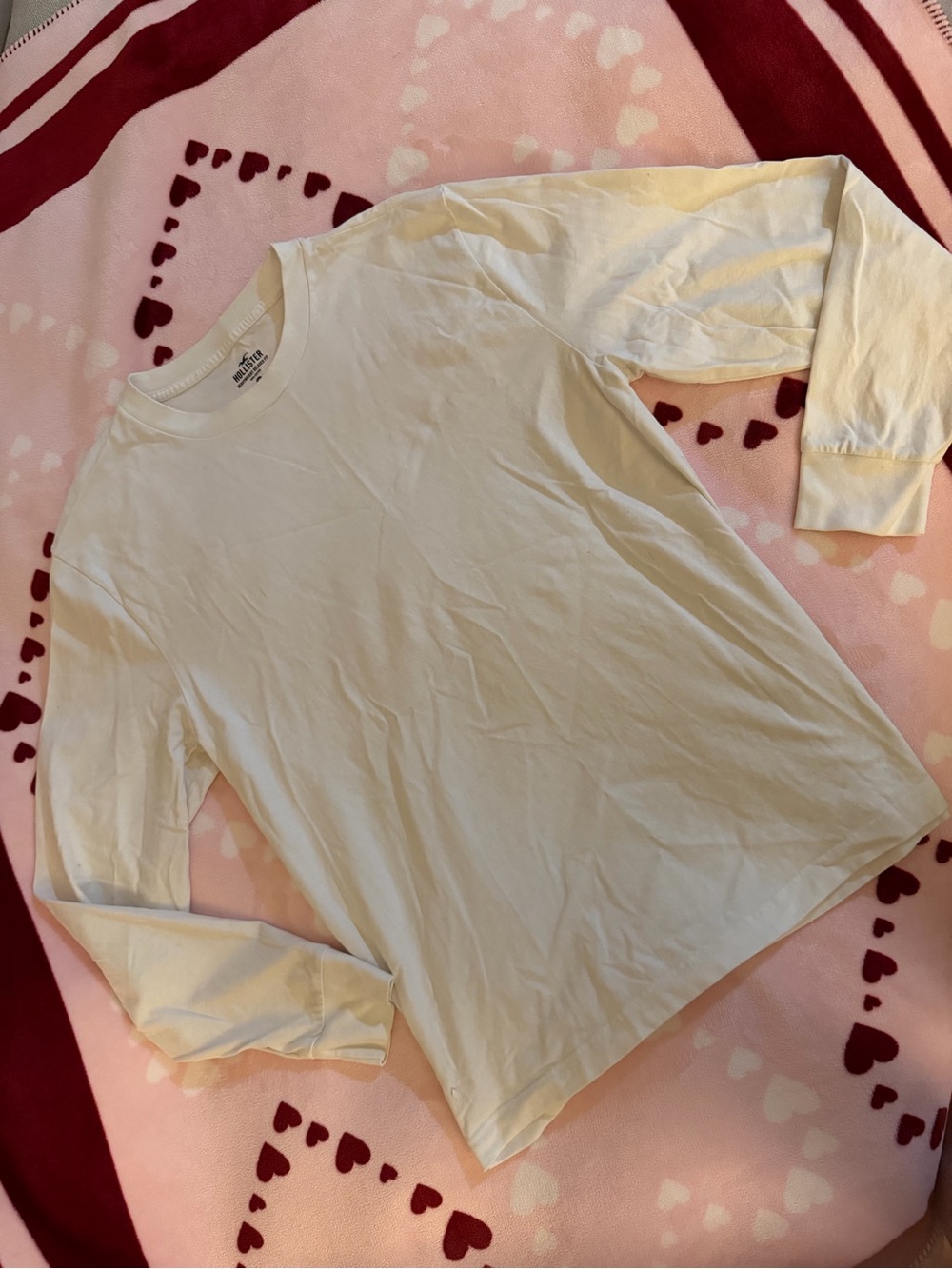 Hollister Heavyweight Relaxed Crew Neck T-Shirt - White